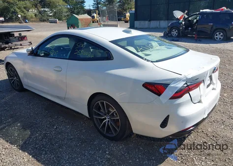 2022 BMW 430I xDrive z USA, uszkodzony, nr VIN WBA73AP07NCH76746